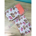 Babaágynemű szett - rózsaszín bambis Babaágynemű szett - rózsaszín bambis