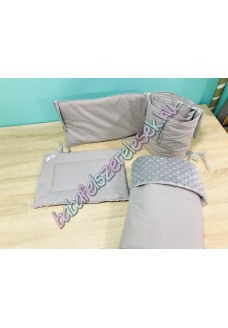 Babaágynemű szett - Világosszürke Babaágynemű szett - Világosszürke