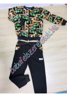 Melegítő szett - barna traktoros Melegítő szett - barna traktoros