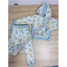 Melegítő szett - menta színes kicsi dínós