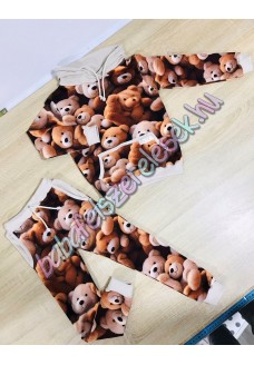 Melegítő szett - plüss maci fejes Melegítő szett - plüss maci fejes