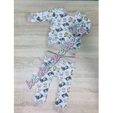 Melegítő szett - 80-as belebújós Baby állatos