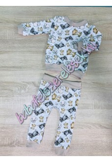 Melegítő szett - 80-as belebújós Baby állatos Melegítő szett - 80-as belebújós Baby állatos