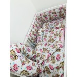 Babaágynemű szett - rózsaszín bambis Babaágynemű szett - rózsaszín bambis