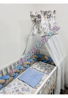 Babaágynemű szett - baby álom állatos lufival Babaágynemű szett - baby álom állatos lufival