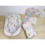 Babaágynemű szett - róka-nyuszis