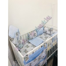 Babaágynemű szett - szürke boy Babaágynemű szett - szürke boy