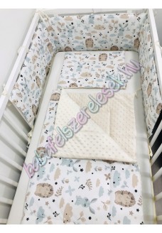 Babaágynemű szett - sünis-nyuszis Babaágynemű szett - sünis-nyuszis