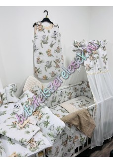 Babaágynemű szett - szafaris