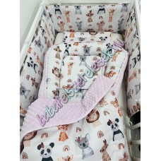 Babaágynemű szett - indiános-szafaris Babaágynemű szett - indiános-szafaris