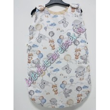 BASIC újszülött hálózsák - baby állatos lufival