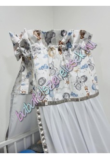 Baby álom állatos lufival baldachin 