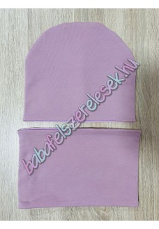 Sapka - csősál - rosegold egyszínű