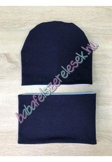 Sapka - csősál - Sötétkék Sapka - csősál - Sötétkék