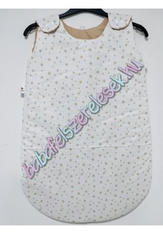 BASIC újszülött hálózsák - bézs csillagos BASIC újszülött hálózsák - bézs csillagos