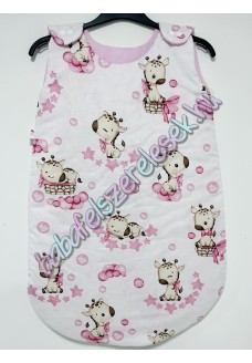 BASIC újszülött hálózsák - rózsaszín álom zsiráfos BASIC újszülött hálózsák - rózsaszín álom zsiráfos