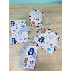 Bézs állatos babaváró csomag