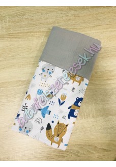 Bézs állatos nyári dupla géz takaró