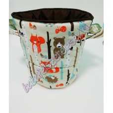 Bézs erdős textil tárolók