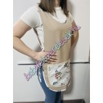 Bézs lapköpeny – kalóz macis