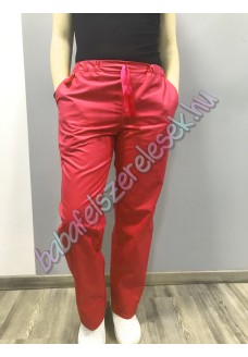 Piros orvosi nadrág Piros orvosi nadrág