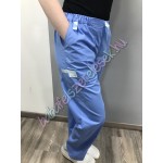 Égkék orvosi nadrág