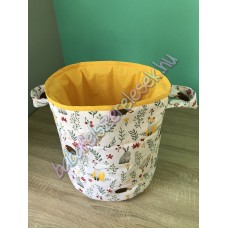 Erdei nyulas textil tárolók