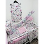 Exkluzív velvet babaágynemű szett - csoda pillangós Exkluzív velvet babaágynemű szett - csoda pillangós