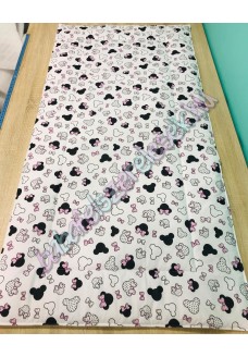 Falvédő - rózsaszín minnie fejes