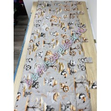 Falvédő - szürke dzsungeles Falvédő - szürke dzsungeles