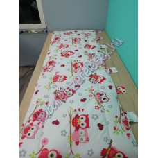 Falvédő - piros baglyos