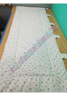 Falvédő - szürke csillagos