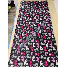 Falvédő - rózsaszín cicás