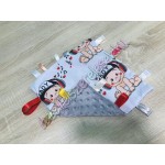 Fehér boy babakocka - szundikendő