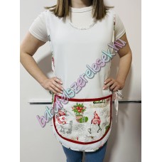 Fehér lapköpeny – fehér rénszarvasos