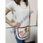 Fehér lapköpeny – fehér rénszarvasos