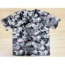 Férfi orvosi-ápolói tunika - fekete terepmintás Férfi orvosi-ápolói tunika - fekete terepmintás