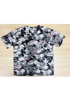 Férfi orvosi-ápolói tunika - fekete terepmintás Férfi orvosi-ápolói tunika - fekete terepmintás