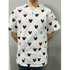 Férfi orvosi-ápolói tunika - kék mickey Férfi orvosi-ápolói tunika - kék mickey