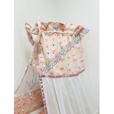 Barack balerina nyuszis baldachin 