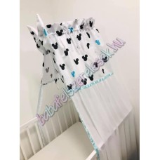 Kék mickey baldachin 