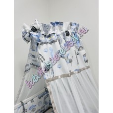 Kék vonatos baldachin Kék vonatos baldachin