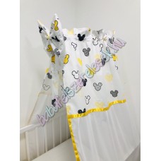 Sárga mickey baldachin 