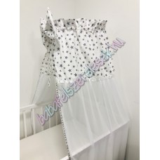 Szürke csillagos baldachin Szürke csillagos baldachin