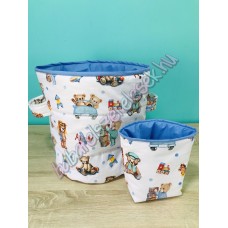Játék macis textil tárolók