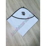 Kapucnis frottír babakifogó - kutyás