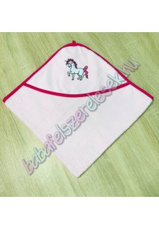 Kapucnis frottír babakifogó - unikornisos Kapucnis frottír babakifogó - unikornisos