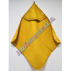 Kapucnis waffle babakifogó - mustár Kapucnis waffle babakifogó - mustár