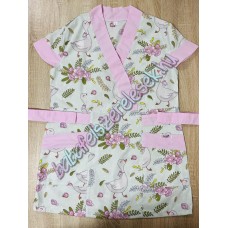 Női karcsúsított tunika - menta libás