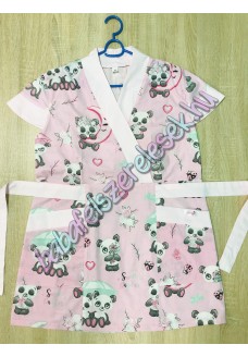 Női karcsúsított tunika - rózsaszín pandás Női karcsúsított tunika - rózsaszín pandás